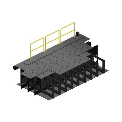 HDPE boat part