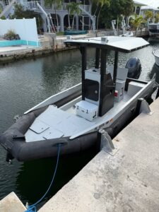 L820 HDPE boat, quiet fishing boats